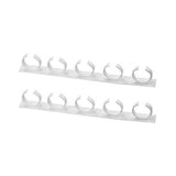 White Plastic Storage Rack