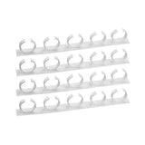 White Plastic Storage Rack