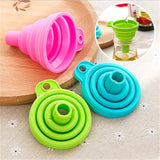 Silicone Gel Foldable Funnel Hopper