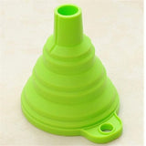 Silicone Gel Foldable Funnel Hopper