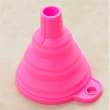 Silicone Gel Foldable Funnel Hopper