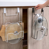 Pan Pot Lid Rack Kitchen Storage Holder
