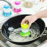 Press The Liquid Washing Brush
